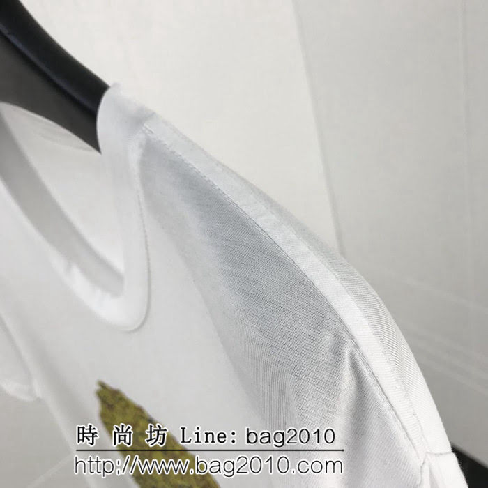 pp 19ss早春 燙鑽短袖 大幅度進口奧鑽燙鑽工藝 定制絲光棉 工藝細節完美 ydi2550